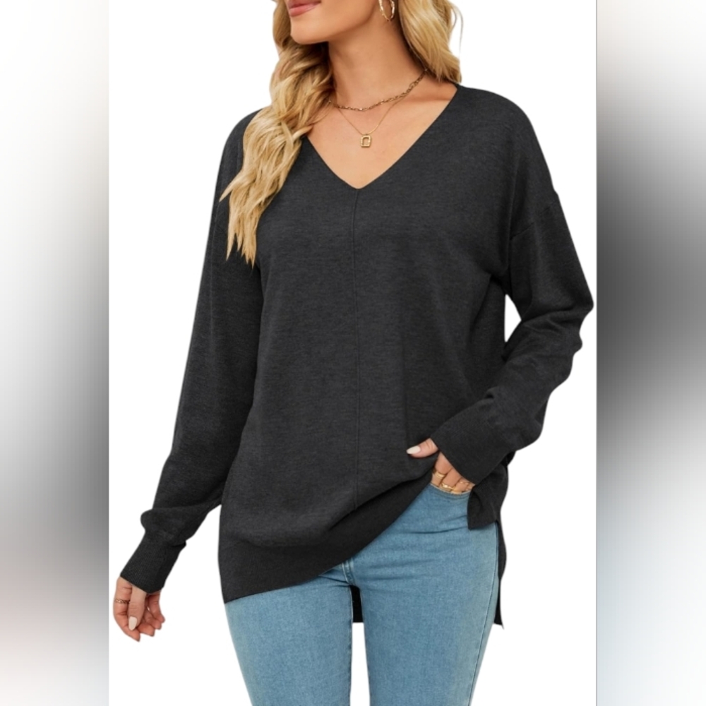 Express | Women's | Casual V - Neck Jumper Sweater